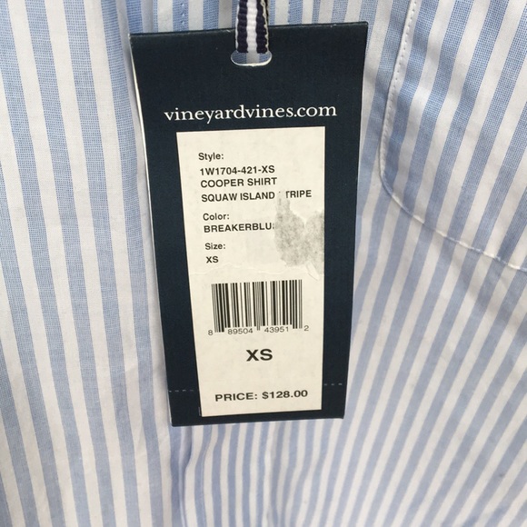 🔴🔴SOLD🔴🔴NWT Vineyard Vines shirt button down - Picture 2 of 4